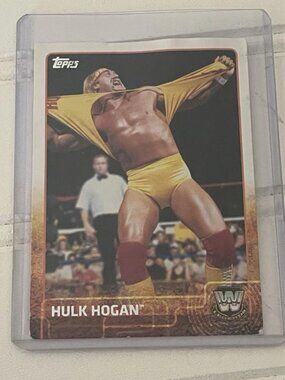 Hulk Hogan Trading Card 2015 Topps WWE #103 Promo